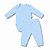 Conjunto Térmico Hug Body Longo e Calça Azul - Imagem 1