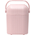 Lixeira Antiodor Buba Para Fraldas Rosa - Imagem 1