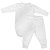Conjunto Térmico Hug Body Longo e Calça Kids Branco - Imagem 1