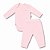 Conjunto Térmico Hug Body Longo e Calça Rosa - Imagem 1