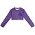Conjunto Lilica Ripilica Cropped Manga Raglan Roxo - Imagem 2
