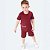 Conjunto Curto Tigor T Tigre New Active Mini Bordo - Imagem 4