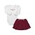 Conjunto Lilica Ripilica Grow Up Classique Creme e Bordo - Imagem 1