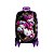 Mochila de Rodinhas 3D Maxtoy Hello Kitty Amigas Preto Roxo - Imagem 1