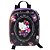 Mochila Pequena Maxtoy Hello Kitty Amigas Preto Roxo - Imagem 1