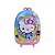 Mochila de Rodinhas 3D Maxtoy Hello Kitty Candy Colors Rosa - Imagem 1