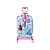 Mochila de Rodinhas 3D Maxtoy Frozen Elsa Vestido Azul - Imagem 2