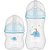 Kit 2 Mamadeiras Buba Easy Flow Elefante 120-270ML Azul - Imagem 1