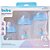 Kit 3 Mamadeiras Buba Easy Flow Elefante 120-270-330ML Azul - Imagem 3