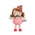 Boneca Metoo Mini Com Caixa Angela Frutas Maça 20cm Rosa - Imagem 1