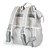 Mochila de Maternidade Just Baby Multifuncional Bunny Cinza - Imagem 2