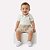 Conjunto Body e Bermuda Milon Urso Bear Off White e Bege - Imagem 4