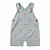 Conjunto Body e Jardineira Milon Urso Bear Branco e Azul - Imagem 2