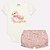 Conjunto Body e Short Milon Patinho Floral Rosa - Imagem 1