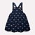 Conjunto Body e Salopete Milon Lacinhos Azul Marinho - Imagem 3