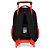 Mochila de Rodinhas Luxcel Spiderman Painel Tela Preto - Imagem 2