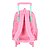 Mochila de Rodinhas Luxcel Patrulha Canina Skye Amigos Rosa - Imagem 2