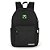 Mochila de Costas Luxcel Minecraft Personagem Borracha Preto - Imagem 1