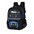 Mochila de Costas Luxcel Up4You Racing Preto e Azul - Imagem 2