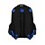 Mochila de Costas Luxcel Up4You Racing Preto e Azul - Imagem 4