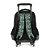 Mochila de Rodinhas Luxcel Up4You T-Rex Fita Danger Preto - Imagem 2