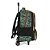 Mochila de Rodinhas Luxcel Up4You T-Rex Fita Danger Preto - Imagem 3