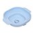 Prato Com Divisórias Tigor T Tigre Silicone Little Azul - Imagem 2