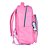 Mochila de Costas Luxcel Barbie Fita Estampada Rosa - Imagem 3