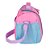 Lancheira Escolar Luxcel Barbie Fita Estampada Rosa - Imagem 3