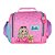 Lancheira Escolar Luxcel Barbie Fita Estampada Rosa - Imagem 1