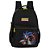 Mochila de Costas Luxcel Sonic Bolso Tela Preto - Imagem 1