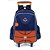 Mochila de Rodinhas Luxcel Up4You Basquete Azul e Laranja - Imagem 1