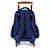 Mochila de Rodinhas Luxcel Up4You Basquete Azul e Laranja - Imagem 2