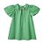 Vestido Pingo Lelê Manga Curta Cereja Verde - Imagem 1