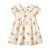 Body Vestido Pingo Lelê Com Gola Ursinhos Off White - Imagem 1