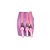 Estojo Triplo Luxcel Stitch Corações Rosa - Imagem 3