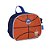 Lancheira Escolar Luxcel Up4You Basquete Azul e Laranja - Imagem 4
