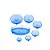 KIT 6 (seis) tampas reutilizáveis de silicone - Imagem 8