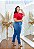 Calça Jeans Latitude Plus Size Skinny Talinne Azul - Imagem 4