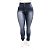 Calça Jeans Feminina Plus Size Cintura Alta Hot Pants Skinny Helix - Imagem 1