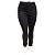 Calça Jeans Preta Feminina Plus Size Cintura Alta Helix com Tecido Sarja - Imagem 1