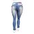 Calça Jeans Clara Feminina Plus Size Cintura Alta Cheris Levanta Bumbum - Imagem 1