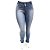 Calça Jeans Clara Feminina Plus Size Cintura Alta Legging Credencial - Imagem 1