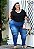 Calça Jeans Helix Plus Size Clochard Cicelline Azul - Imagem 6