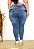 Calça Jeans Latitude Plus Size Skinny Deline Azul - Imagem 2