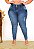 Calça Jeans Latitude Plus Size Skinny Deline Azul - Imagem 3