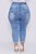 Calça Jeans Ane Plus Size Capri Eduarda Azul - Imagem 2
