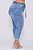 Calça Jeans Ane Plus Size Capri Eduarda Azul - Imagem 7