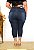 Calça Jeans Ane Plus Size Capri Daniela Azul - Imagem 2