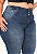 Calça Jeans Ane Plus Size Skinny Lueli Azul - Imagem 6